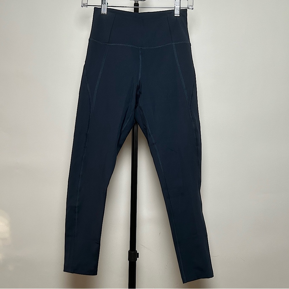 Girlfriend Collective women’s “Midnight Compressive High-Rise Legging”, size S